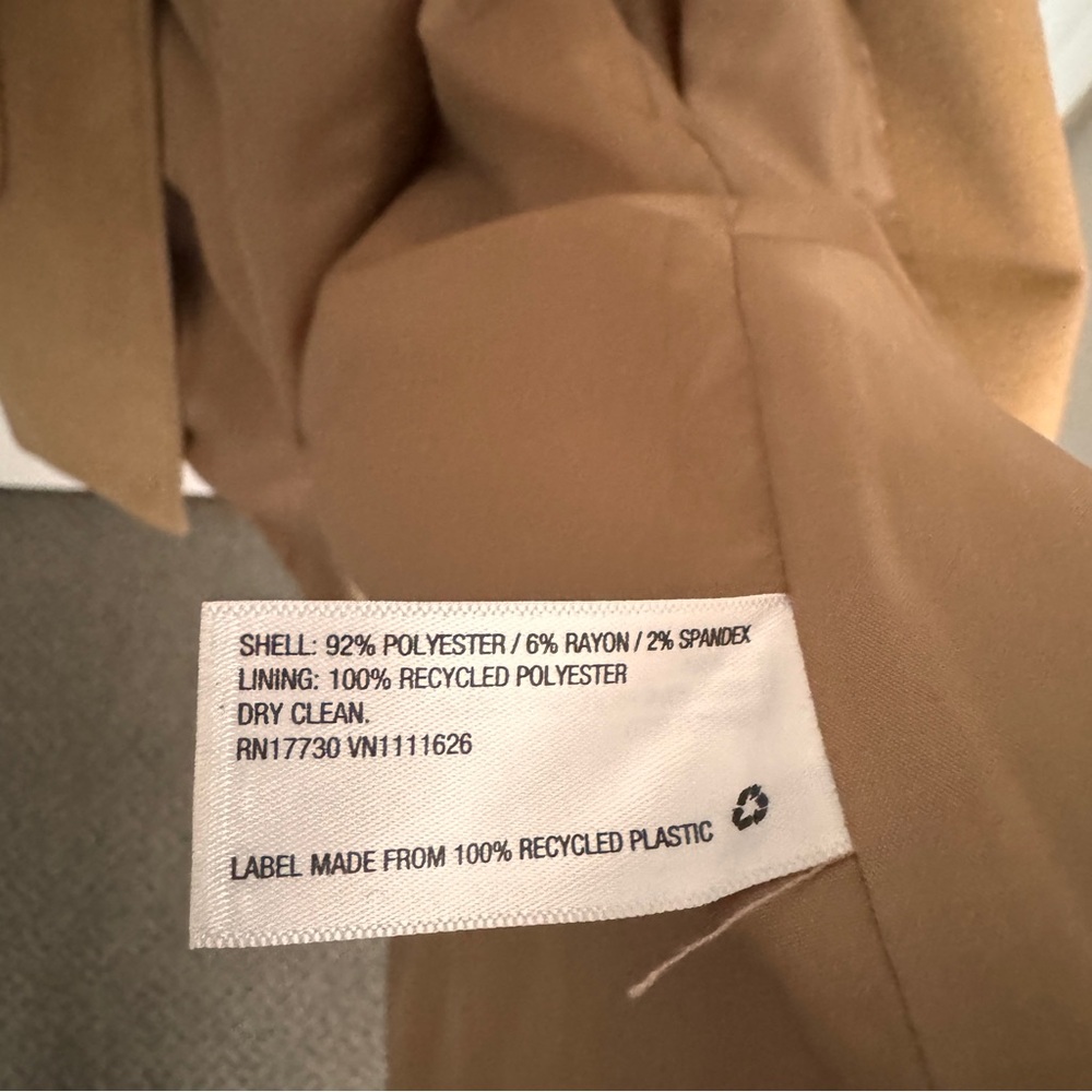 A new day midi length tan camel coat jacket - Picture 4 of 4